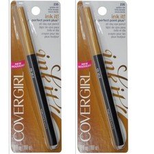 2 x COVERGIRL INK IT EYE LINER 235 GOLDEN INK 100% Brand New