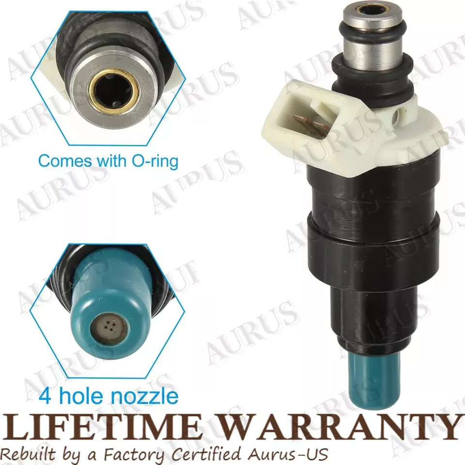 Inyectores de combustible Denso 4x OEM para camioneta pickup 83-87 Toyota 4RUNNER CAMRY CELICA I4 Foto 3 de 4