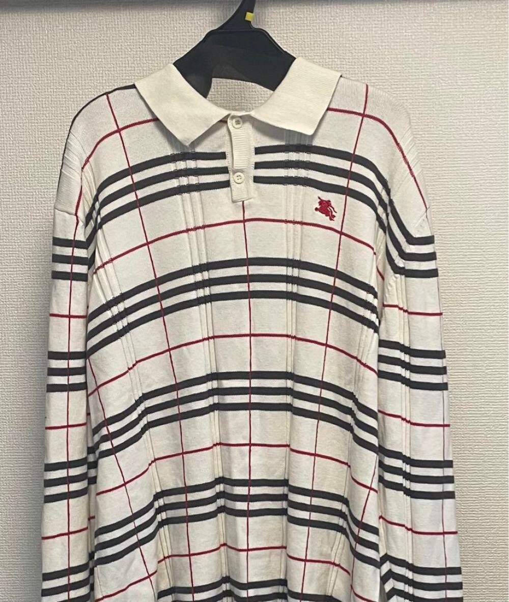 Burberry knit sweater Men's Fashion from Japan