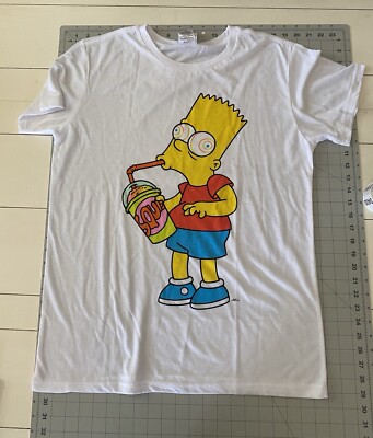 Freeze New York Bart Simpson Frozen Hypnotic Men s Shirt Size 2XL NWT