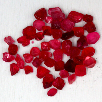 5.125 CT SUPERB EARTH MINED PIGEON RED NATURAL UNHEATED BURM MOGOK SPINEL ROUGH