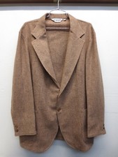 VTG EUC McGregor Sport Coat Blazer 2 Button Tan Rust Red Tweed Made in USA XL