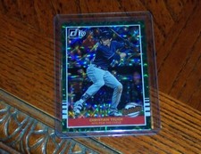 2019 Panini Donruss Highlights Green 10/25 Christian Yelich # H 7