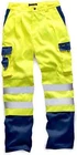 Standsafe  Hi Viz 2 Tone Polycotton Yellow / Navy  Cargo  Trousers