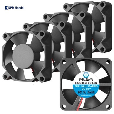 Leichte 35mm Lüfter 24V mit Doppelkugellager - 7500 U/min für maximale Kühlung