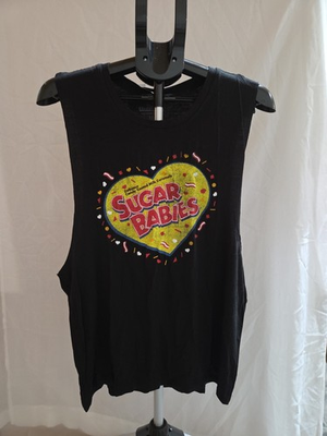 #ad Tootsie Sugar Babies Black Tank Large $7.99