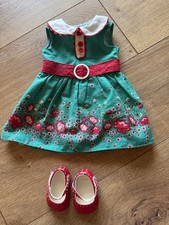 American Girl Kit Kittredge BeForever Meet Outfit Green/Red