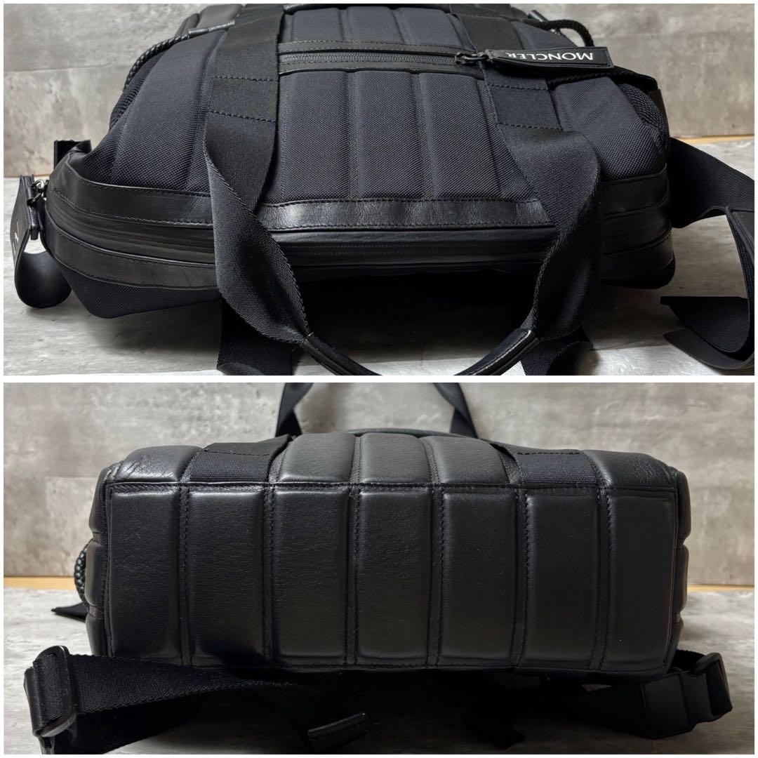 Moncler Craig Green Technical Backpack Black Nylon Men Used Authentic thumbnail 5