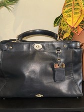 Coach Gramercy Black Leather Bag