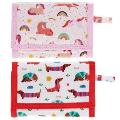 Geldbörse Rex London Portemonnaie Dackel Einhorn Kirsche Geldbeutel 24,5x13,5cm