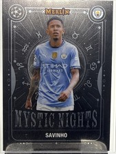 2024-25 Topps Merlin UEFA Savinho Mystic Nights Manchester City #MN-13