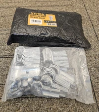 VIVIDA VDFEC138-24 24pcs End Rail Clamp 1-3/8" Chain Link Fence Fitting Panel