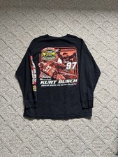NASCAR Kurt Busch Roush Racing 2004 Champion Chase Authentics Shirt Men&rsquo;s XL