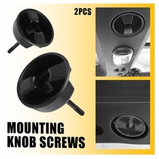 2x Hardtop Freedom Top Mounting Knob Screws Fits For 2007-2018 Jeep Wrangler Jk