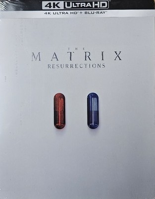 The Matrix 4K UHD Blu Ray Steelbook, NEU & OVP