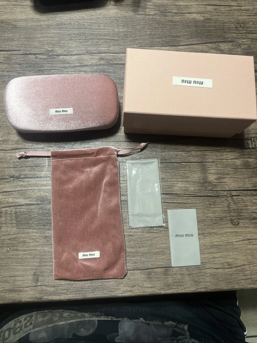 Miu Miu Eyeglass Cases & Storage Sunglasses | eBay