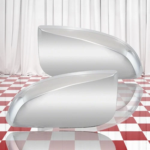 Set of 2 Chrome Replacement Mirror Covers for 2016-2023 Toyota Tacoma TRD