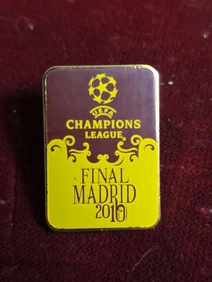 Alter Pin Fußball Uefa Champions League Finale Madrid 2010 [618]  - Bild 1 von 2