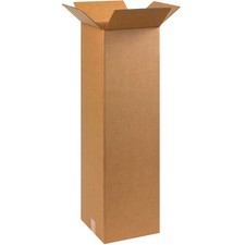 BOX USA 10 x 10 x 36 Corrugated Cardboard Boxes, Tall 10L x 10W x 36H, Pack of 2
