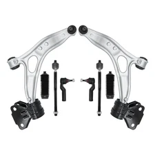 8Pcs For 2013-2018 Ford Focus Suspension Kit Control Arms Kit Tie Rods End