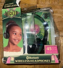 Wicked Elphaba Bluetooth Wireless Headphones eKids Universal Movie Musical New