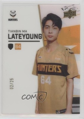 2023 Upper Deck Overwatch League Season 4 Infra-Sight Gold 2/25 Lateyoung 6kv