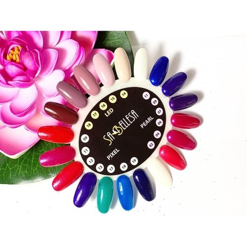 Kit gel color, ricostruzione unghie 100 pz di colore misto. 100 tonalità - Foto 2 di 6