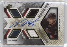 2015-16 SPx Rookie Auto Jersey 321/499 Noah Hanifin #162 Auto f0l