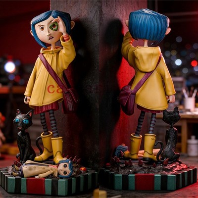 Coraline 3D Printing Figure Unpainted Model Sculpture Blank Kit Statue