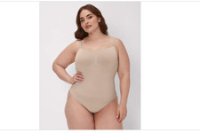 Maidenform Seamless Tummy Control Shapewear Thong Bodysuit Purple Size XL 5703