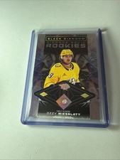 OZZY WIESBLATT 2025-26 UD Black Diamond Diamond Relic Rookies /99 ROOKIE RC