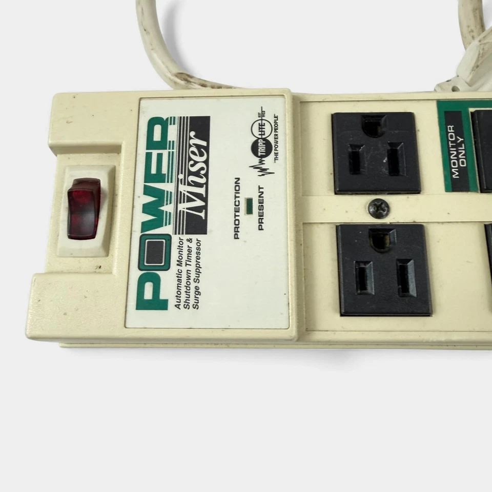 Tripp-Lite Power Miser Auto Monitor Shutdown Timer & Surge Supressor 120V 60HZ - Image 3 of 4
