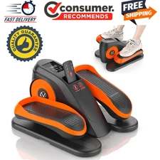 Electric Elliptical Machine Under Desk Leg Exerciser Fully Assembled LCD Display