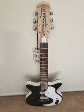 Danelectro Stock 59 Electric Guitar Black Wit...