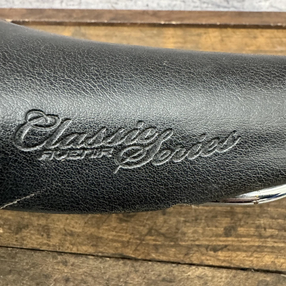 Sillín de bicicleta Aviner Classic Series remachado asiento retro Fixie Randonneur carretera Foto 2 de 4