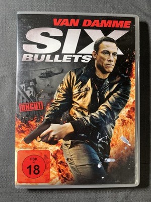 Six Bullets Uncut   Actionthriller mit Jean-Claude Van Damme, DVD gebraucht