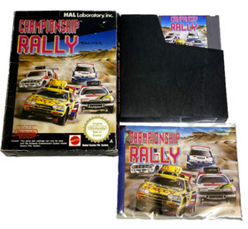 Championship Rally Nintendo NES Boxed PAL *Complete*