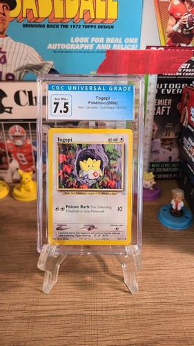 Togepi (Unlimited) graded CGC 7.5 for sale on eBay