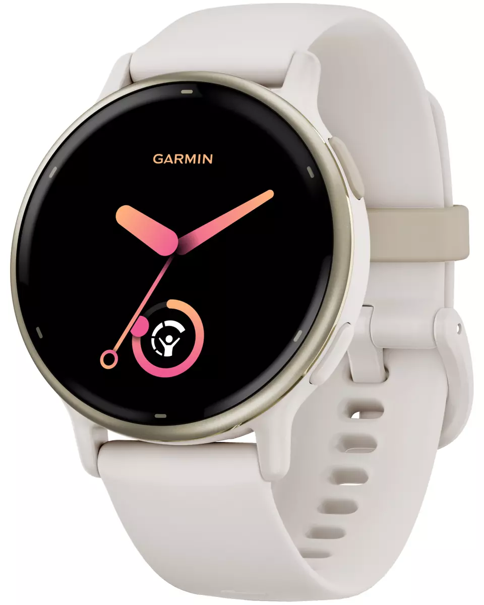 Garmin Vivoactive 5 Health Fitness GPS AMOLED Smartwatch Ivory