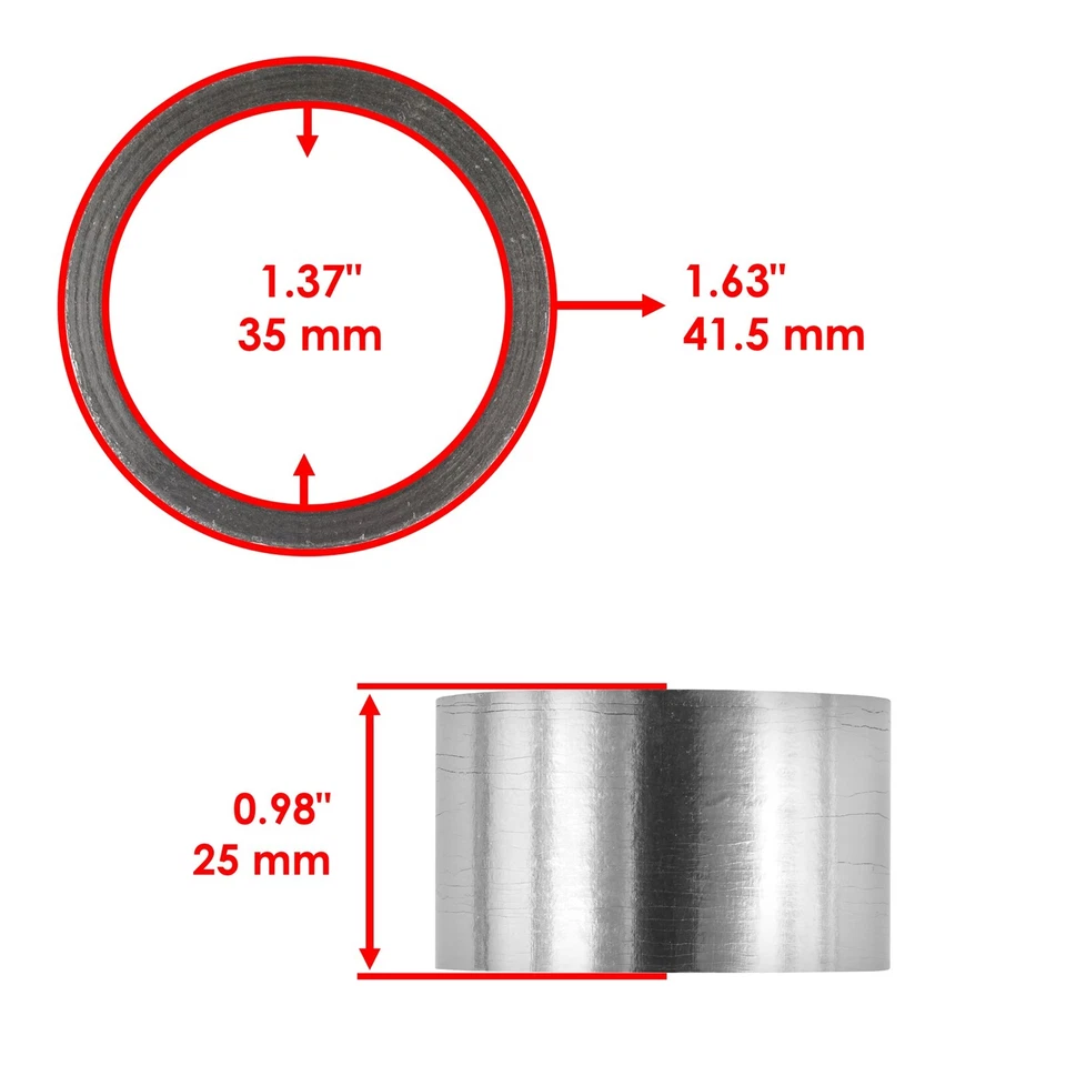 排气消声器和垫圈适用于本田 Foreman 500 TRX500FM 4X4 2012-2013 — 第 4/4 张图片