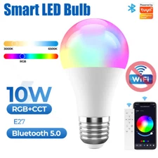 Smart Life LED E27 Bulb Dimmable APP Remote Control For Google Home Alexa
