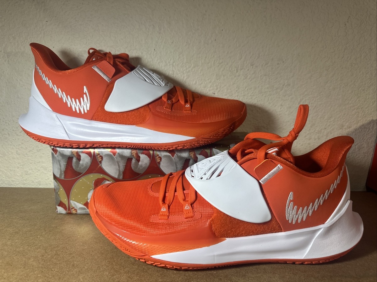 2020 Nike Kyrie Low 3 TB Promo Team Orange/White CW4147 802 Box W