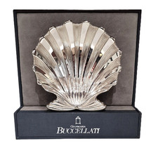 BUCCELLATI Gianmaria conchiglia CHLAMYS argento sterling 925 soprammobile NUOVO