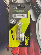 G-MAC Micro Air Control Valve with Quick Connect Grex Airbrush Accessory New!