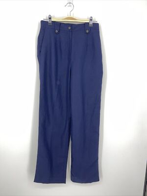 ORVIS Womens Navy Blue Straight Leg Dress Pants Trousers Size 6 | eBay