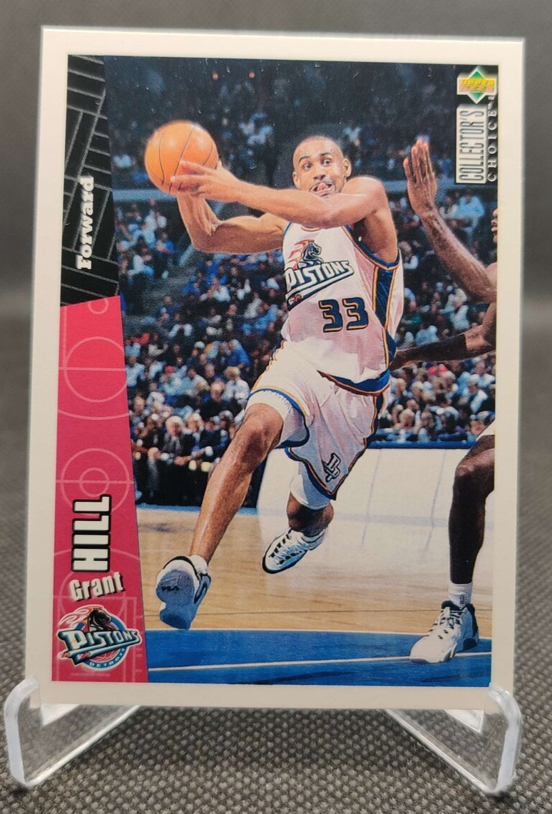 1996-97 UD Collectors Choice #240 Grant Hill Detroit Pistons