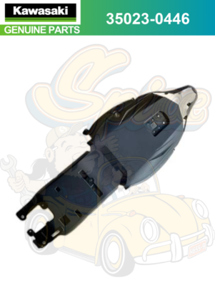 Kawasaki Genuine 2019-2023 Ninja ZX-6R ZX636 FENDER REAR 35023