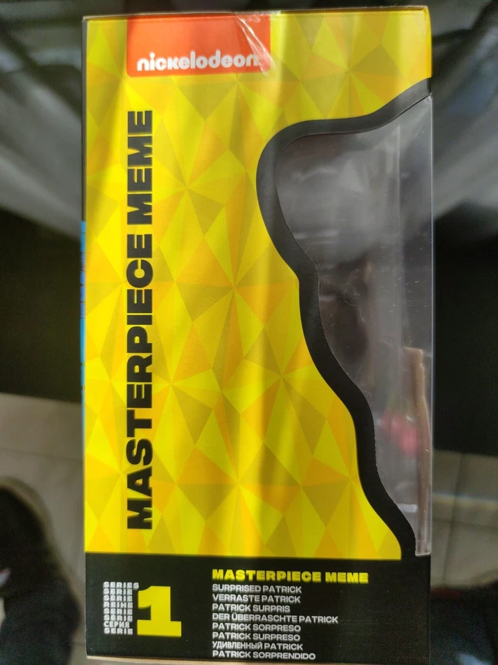 Figurine Nickelodeon Bob L'éponge Masterpiece Meme Patrick Surpris - Photo 3/4