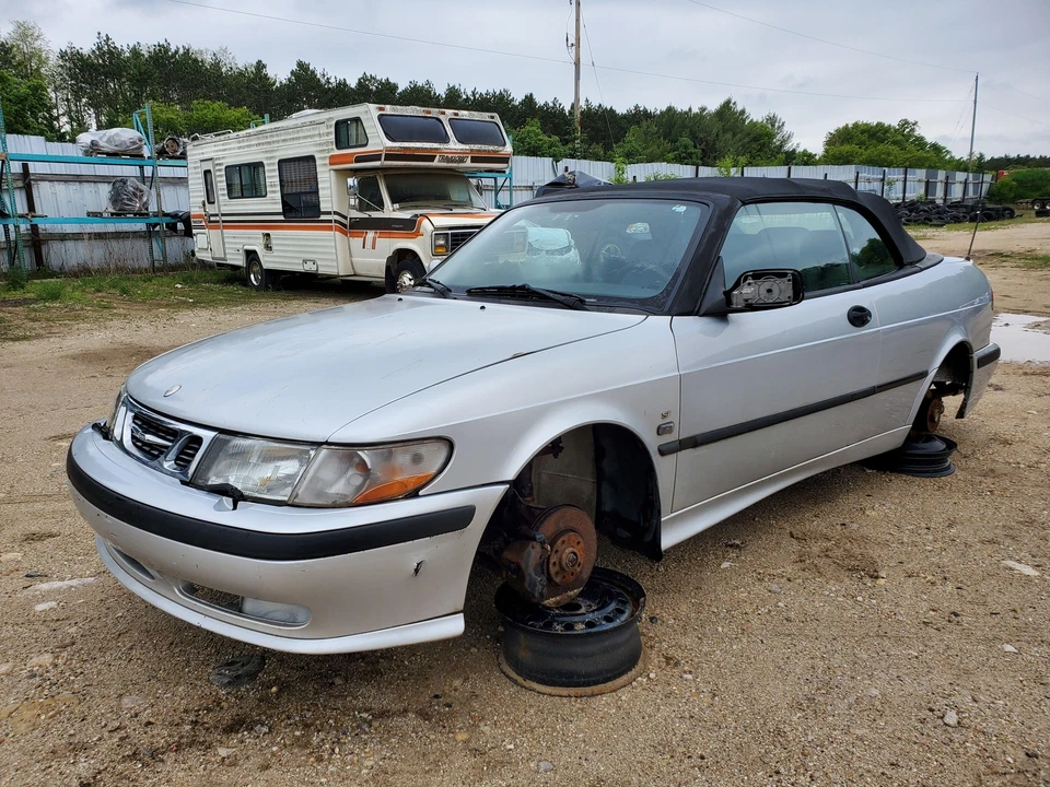 2000-2001 SAAB 9-3 cluster medidor de velocidade (MPH)(MT) - Imagem 2 de 3