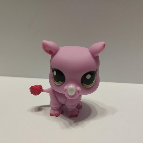 Figurine Littlest Pet Shop Originale - Agneau/Mouton Violet N°1763 (Hasbro)